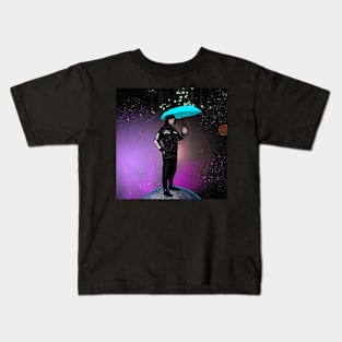 Galaxy Shower EP artwork Kids T-Shirt